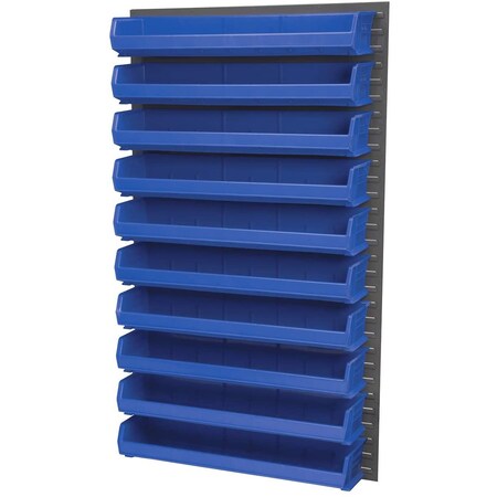 Quantum Storage Systems GEC™ Plastic Stack & Hang Bin, 16-1/2"W x 14-3/4"D x 7"H, Yellow QUS250YL**